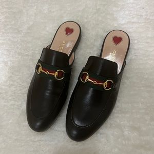 Gucci Princetown Leather Slipper